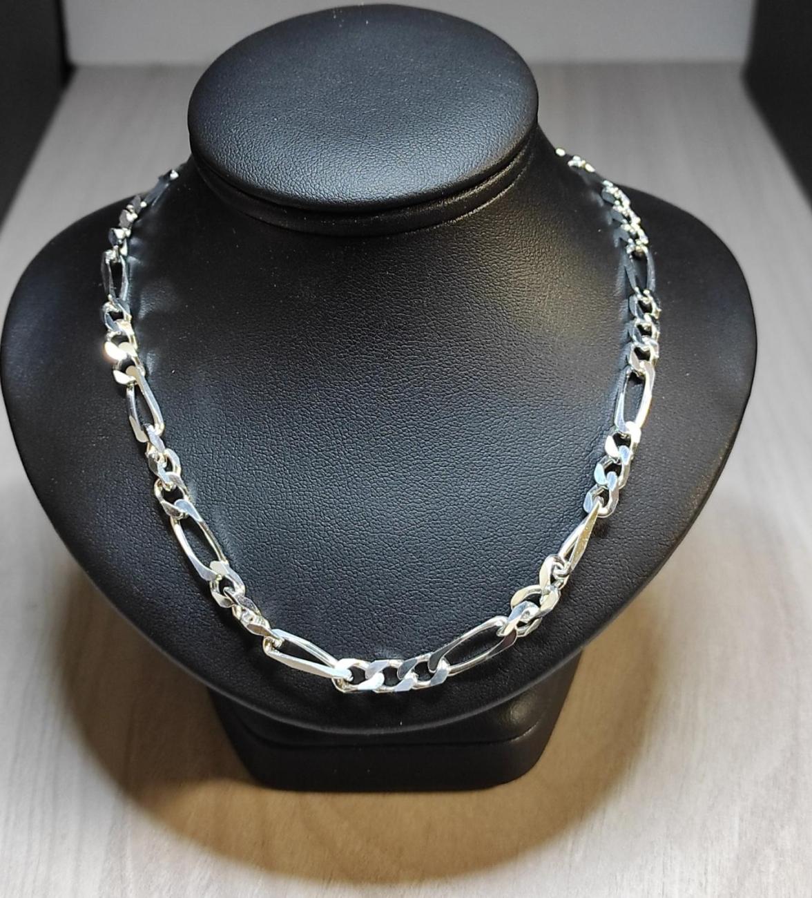 Chaine  Argent Maille Gourmette